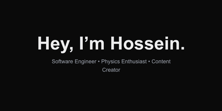 Personal Portfolio Website